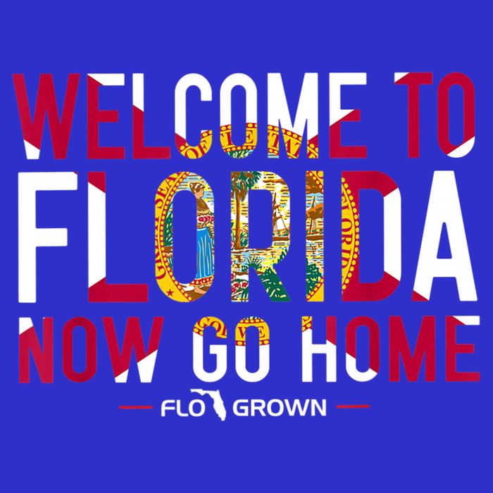 Welcome To Florida Now Go Home Zip Tote Bag