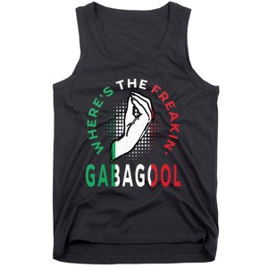 WhereS The Freakin Gabagool Meme Capicola Italian American Tank Top