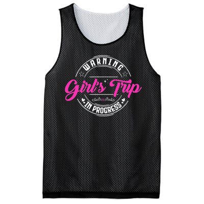 Warning Trip Funny Trip Summer Vacation Mesh Reversible Basketball Jersey Tank