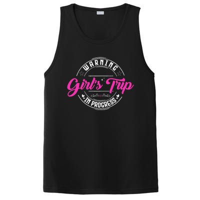 Warning Trip Funny Trip Summer Vacation PosiCharge Competitor Tank