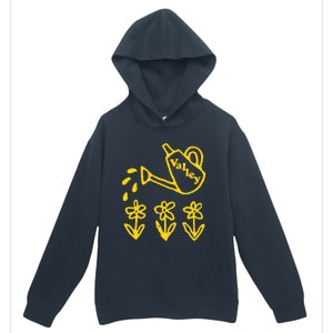 Water The Flowers Pray For A Garden Urban Pullover Hoodie