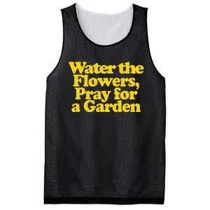 Water The Flowers Pray For A Garden Mesh Reversible Basketball Jersey Tank