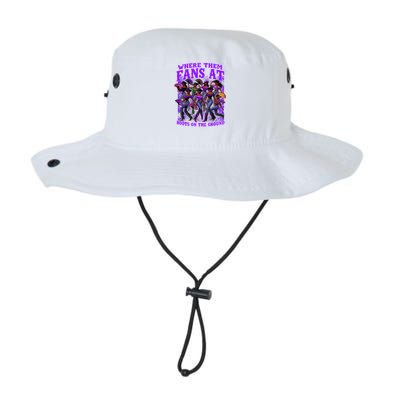Where Them Fans At Boots On The Ground Cowgirls Western Bucket Hat