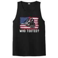 Who Tooted, Funny Train Lovers, Funny Locomotive & Railroad PosiCharge Competitor Tank