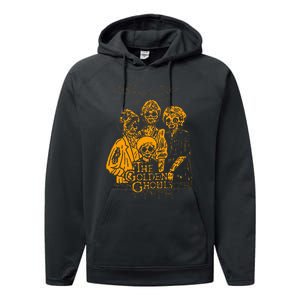 Women The Golden Ghouls Skeleton Bat Halloween Costumes Performance Fleece Hoodie