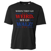 When They Go Weird We Go Walz Harris Waltz 2024 Election Cooling Performance Crew T-Shirt