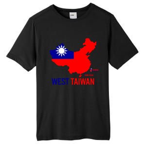 West Taiwan Gift Freedom West Taiwan Gift West Taiwan Gift Tall Fusion ChromaSoft Performance T-Shirt