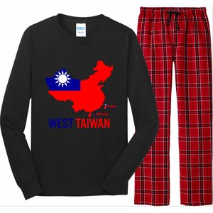 West Taiwan Gift Freedom West Taiwan Gift West Taiwan Gift Long Sleeve Pajama Set