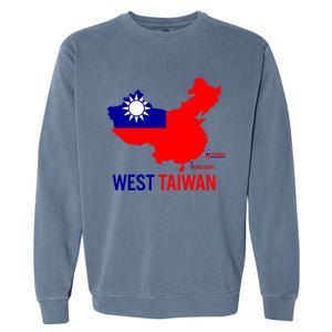 West Taiwan Gift Freedom West Taiwan Gift West Taiwan Gift Garment-Dyed Sweatshirt