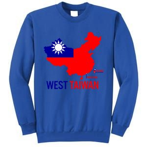 West Taiwan Gift Freedom West Taiwan Gift West Taiwan Gift Tall Sweatshirt