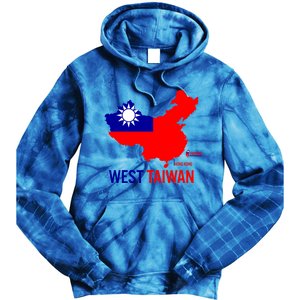 West Taiwan Gift Freedom West Taiwan Gift West Taiwan Gift Tie Dye Hoodie