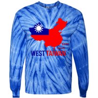 West Taiwan Gift Freedom West Taiwan Gift West Taiwan Gift Tie-Dye Long Sleeve Shirt