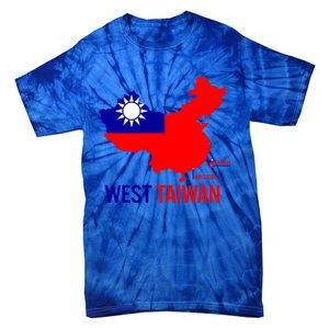 West Taiwan Gift Freedom West Taiwan Gift West Taiwan Gift Tie-Dye T-Shirt