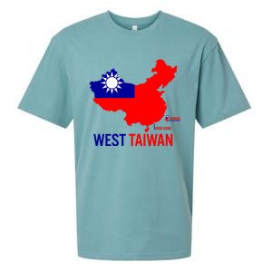 West Taiwan Gift Freedom West Taiwan Gift West Taiwan Gift Sueded Cloud Jersey T-Shirt