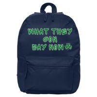 What They Gon Say Now What They Gonna Say Now Basketball 16 in Basic Backpack