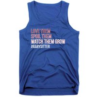 Watch Them Grow Sitter Sitting Cool Gift Tank Top