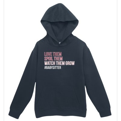 Watch Them Grow Sitter Sitting Cool Gift Urban Pullover Hoodie