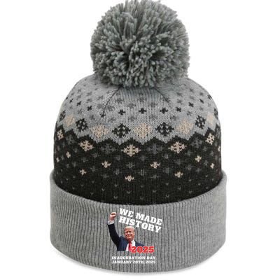 Won Thank God Trump We Made History Get Over It Comeback The Baniff Cuffed Pom Beanie