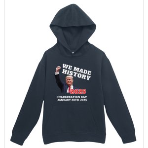 Won Thank God Trump We Made History Get Over It Comeback Urban Pullover Hoodie