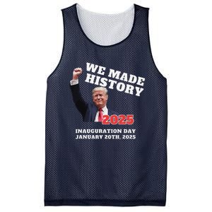 Won Thank God Trump We Made History Get Over It Comeback Mesh Reversible Basketball Jersey Tank