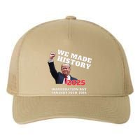 Won Thank God Trump We Made History Get Over It Comeback Yupoong Adult 5-Panel Trucker Hat