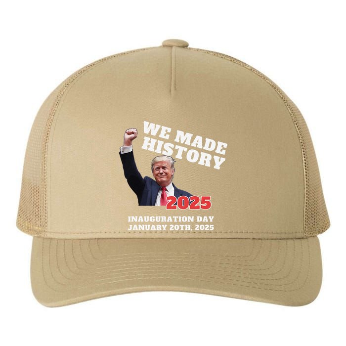 Won Thank God Trump We Made History Get Over It Comeback Yupoong Adult 5-Panel Trucker Hat