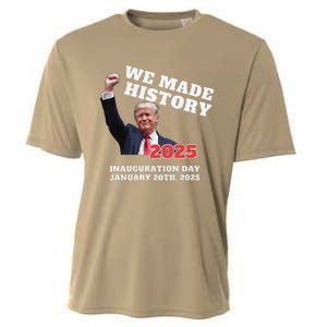 Won Thank God Trump We Made History Get Over It Comeback Cooling Performance Crew T-Shirt