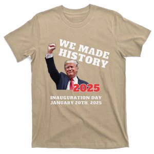 Won Thank God Trump We Made History Get Over It Comeback T-Shirt