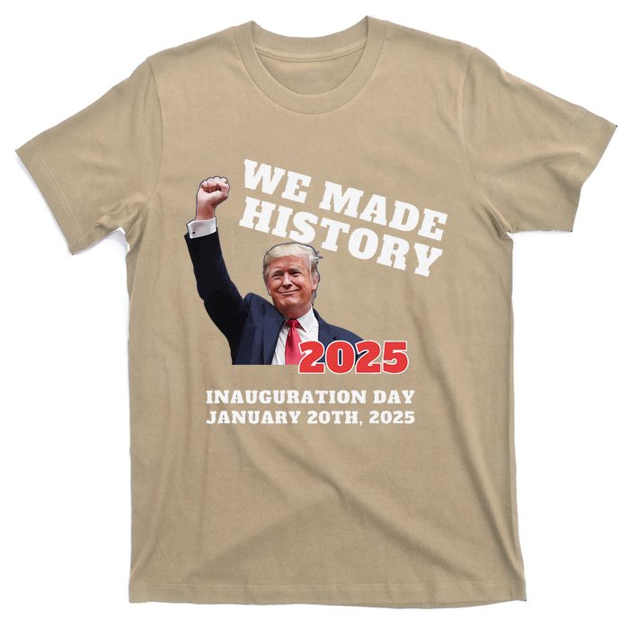 Won Thank God Trump We Made History Get Over It Comeback T-Shirt