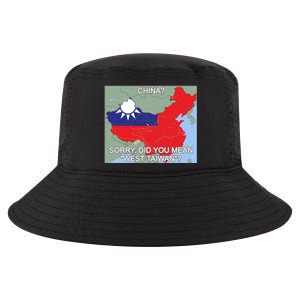 West Taiwan Great Gift Taiwan Map West Taiwan Cool Gift Cool Comfort Performance Bucket Hat