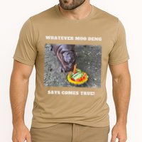 Won Thank God Trump Hippo Moo Deng Prediction Greatest Cooling Performance Crew T-Shirt