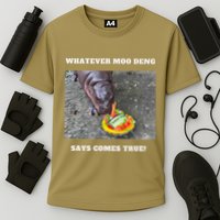 Won Thank God Trump Hippo Moo Deng Prediction Greatest Cooling Performance Crew T-Shirt