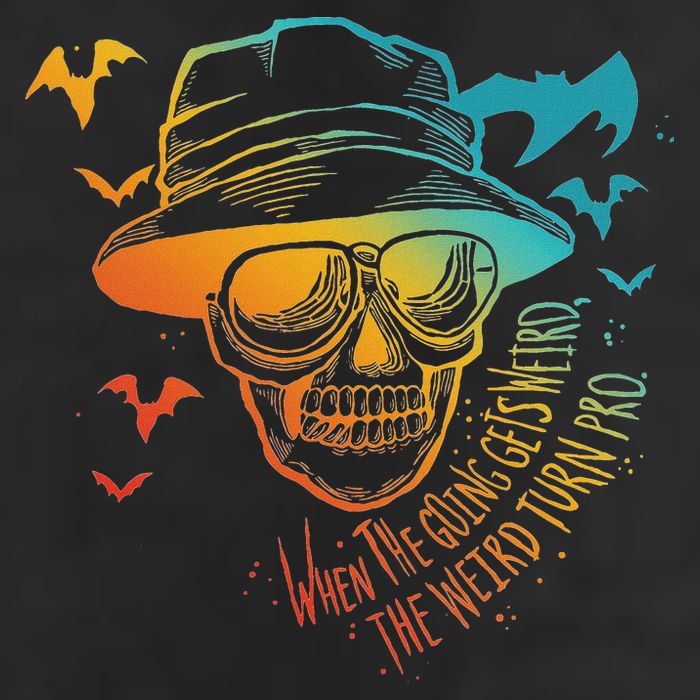 When The Going Gets Weird The Weird Turn Pro Cool Comfort Performance Bucket Hat