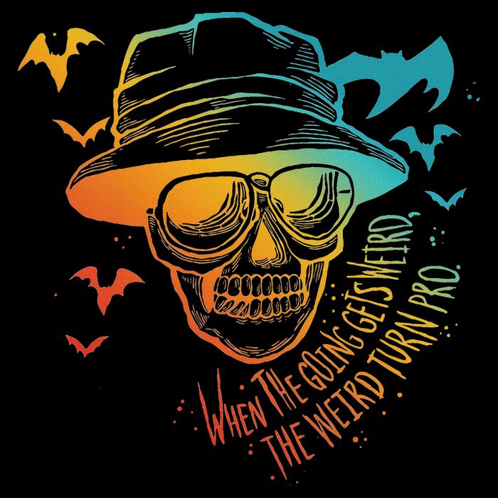 When The Going Gets Weird The Weird Turn Pro Sustainable Bucket Hat