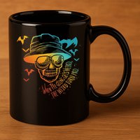 When The Going Gets Weird The Weird Turn Pro 11oz C Handle Ceramic Mug