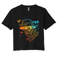 When The Going Gets Weird The Weird Turn Pro Crop Top