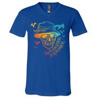 When The Going Gets Weird The Weird Turn Pro V-Neck T-Shirt