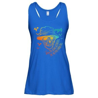 When The Going Gets Weird The Weird Turn Pro Ladies Essential Flowy Tank