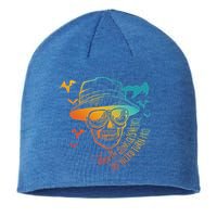 When The Going Gets Weird The Weird Turn Pro Sustainable Beanie