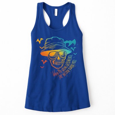 When The Going Gets Weird The Weird Turn Pro Womens Tank Top