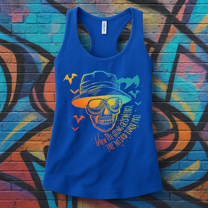 When The Going Gets Weird The Weird Turn Pro Womens Tank Top