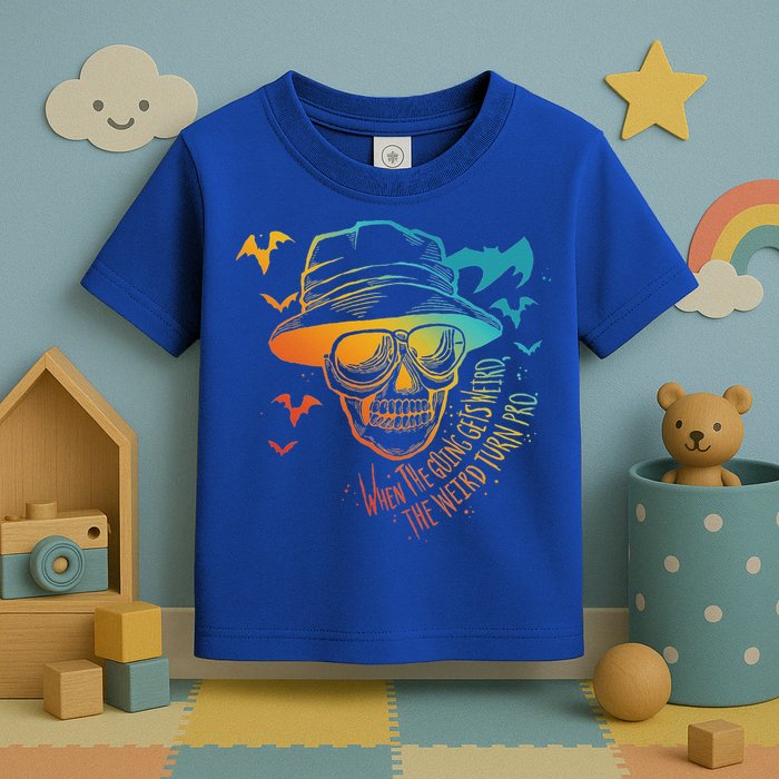 When The Going Gets Weird The Weird Turn Pro Toddler T-Shirt