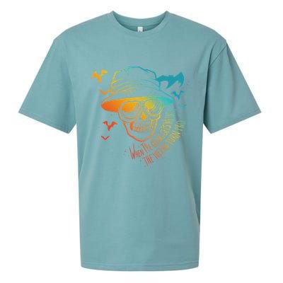 When The Going Gets Weird The Weird Turn Pro Sueded Cloud Jersey T-Shirt