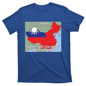 West Taiwan Gift Taiwan Map West Taiwan Meaningful Gift T-Shirt