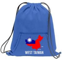 West Taiwan Gift Sweatshirt Cinch Pack Bag