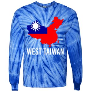 West Taiwan Gift Tie-Dye Long Sleeve Shirt