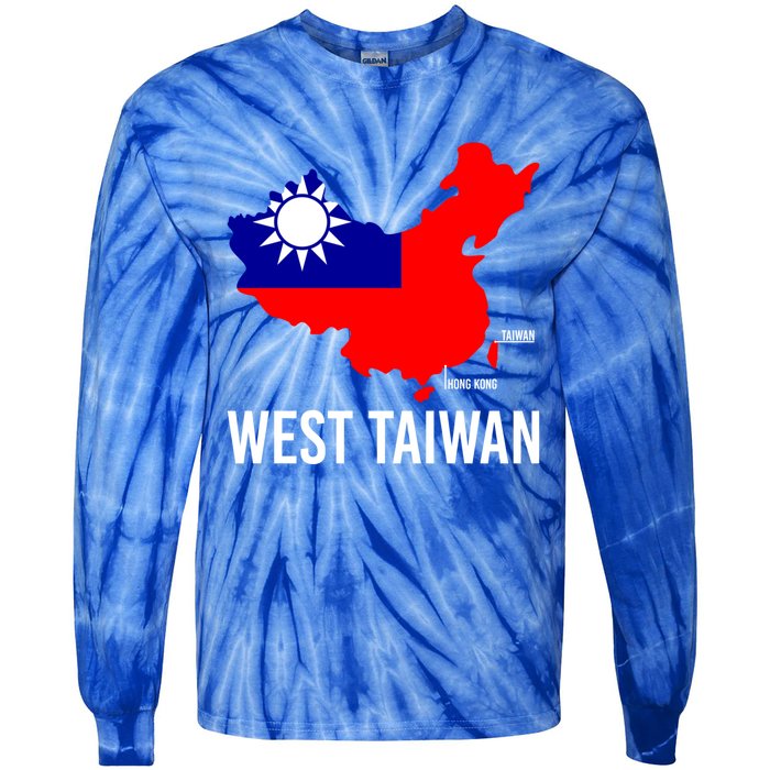 West Taiwan Gift Tie-Dye Long Sleeve Shirt