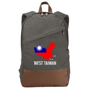 West Taiwan Gift Cotton Canvas Backpack