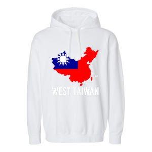 West Taiwan Gift Garment-Dyed Fleece Hoodie