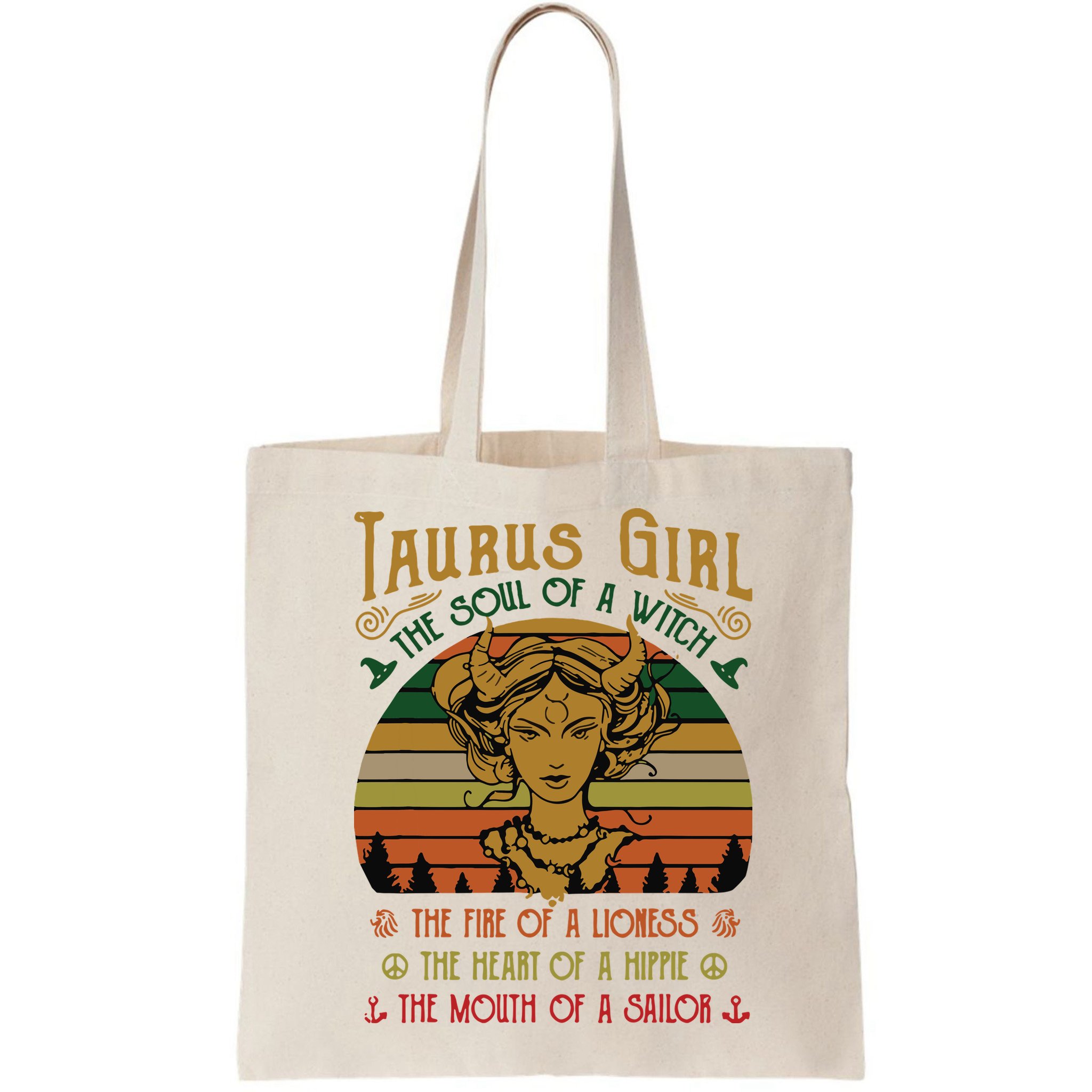 Womens Taurus Girl The Soul Of A Witch The Fire Of A Lioness Bag